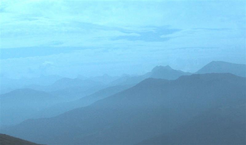 Crête et col d'Orgambideska