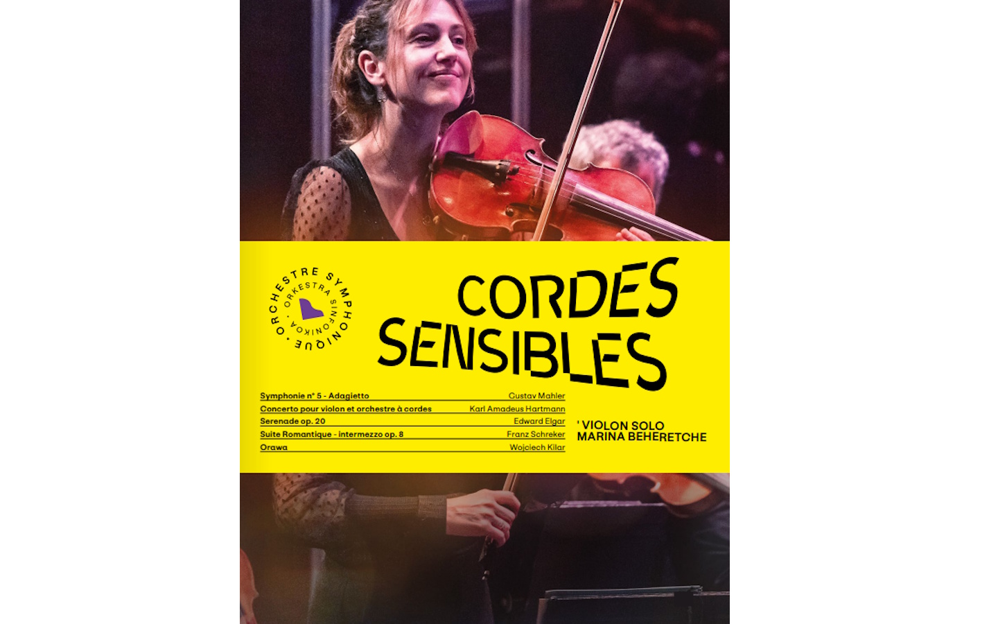 Orchestre Symphonique du Pays Basque : Cordes Sensibles