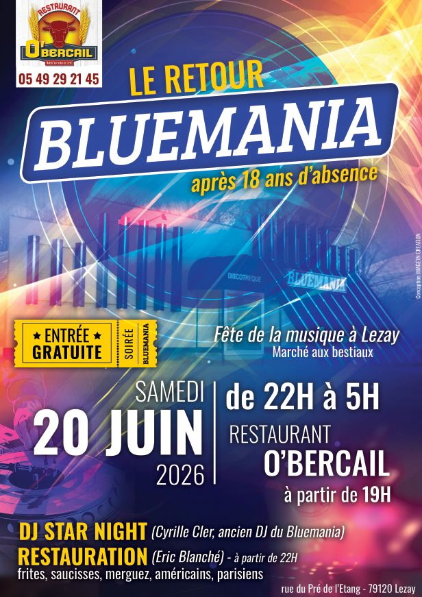 Soirée Bluemania