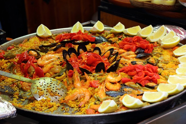 repas paëlla — visuel événement