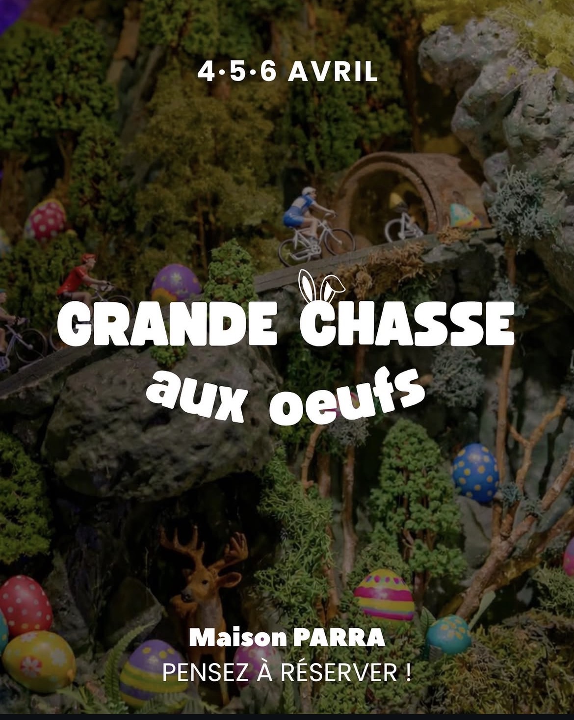 Grande chasse aux oeufs à la Maison PARRA