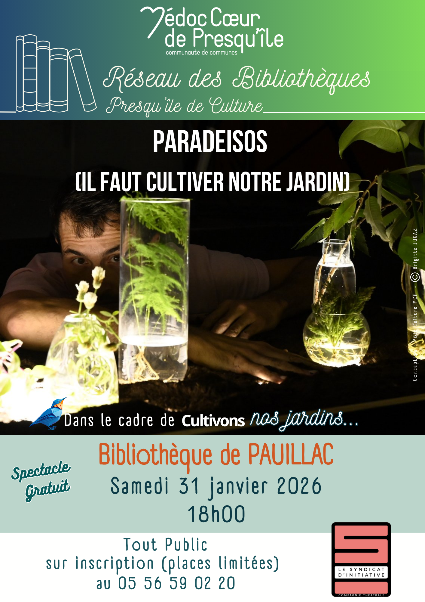 Spectacle : Paradéïsos Il faut cultiver notre jardin