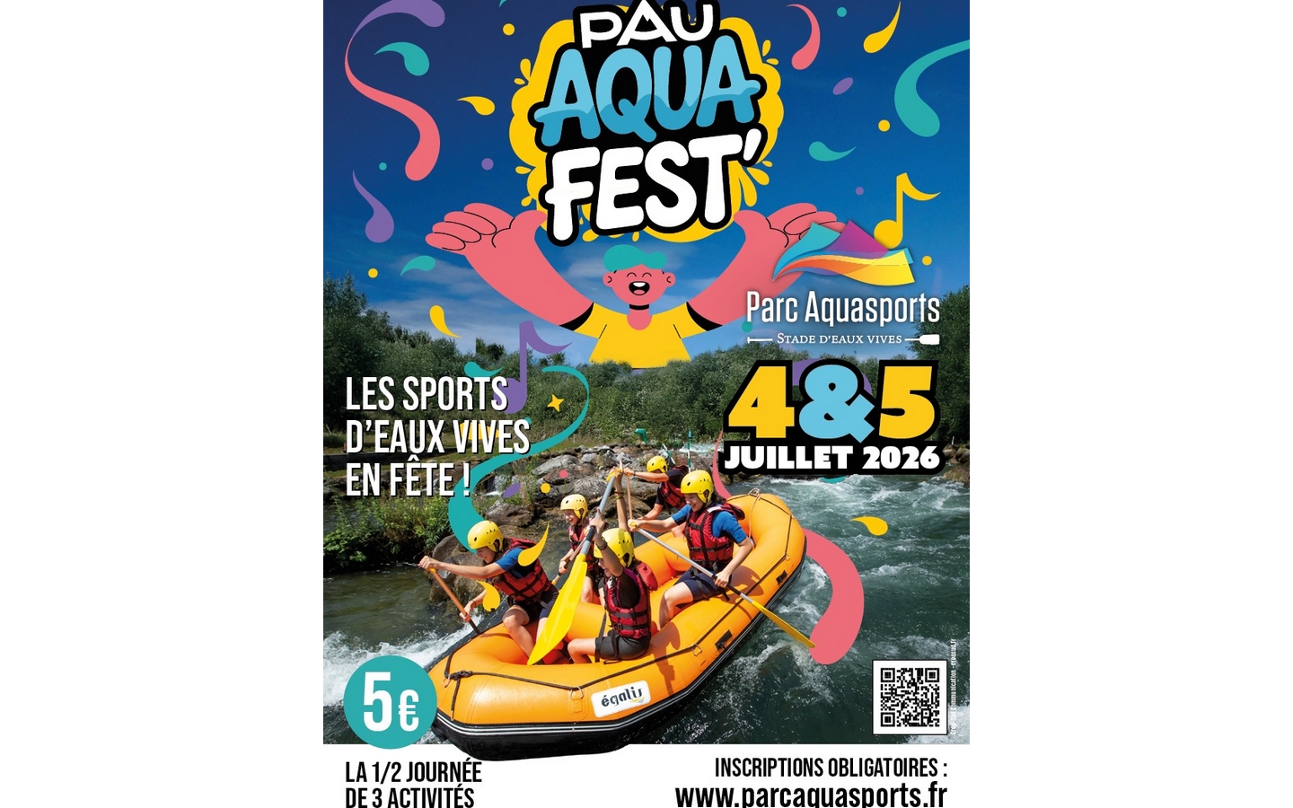 Pau Aqua Fest — visuel événement
