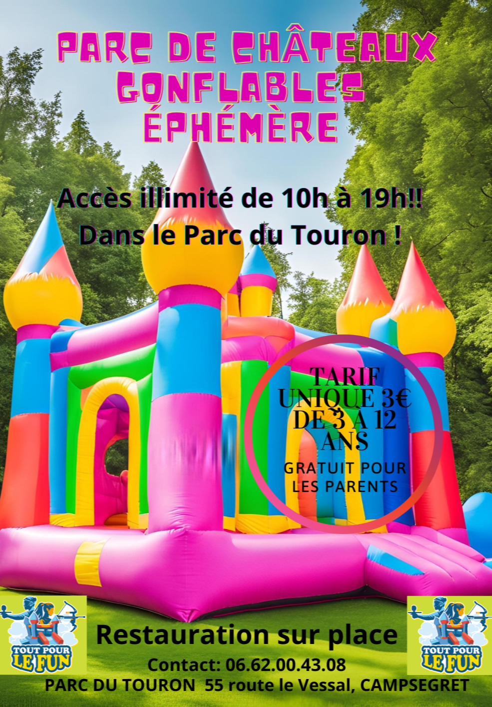 Parc du Touron, Campsegret - photo 10