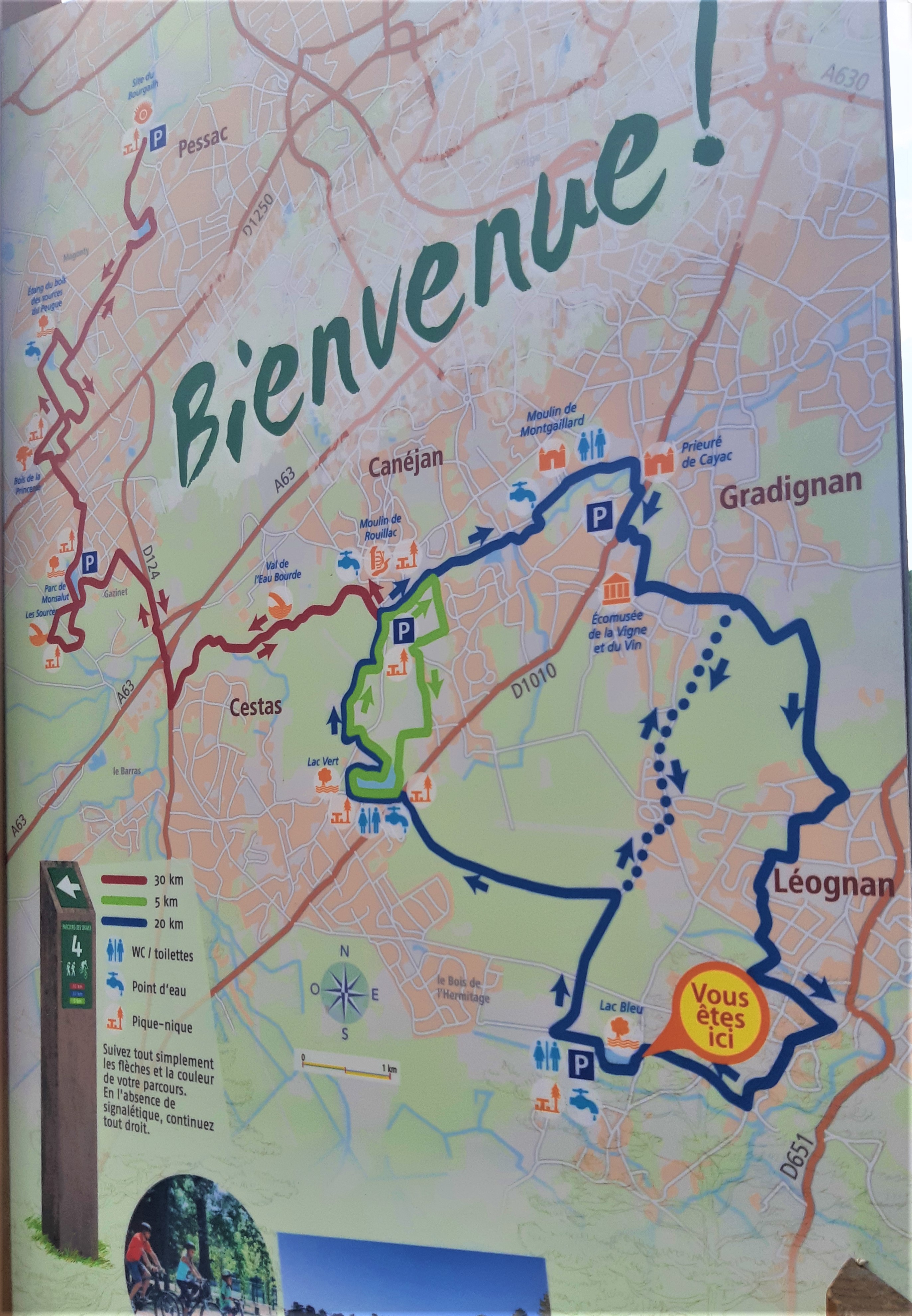 Parcours des Graves - Boucle Bleue