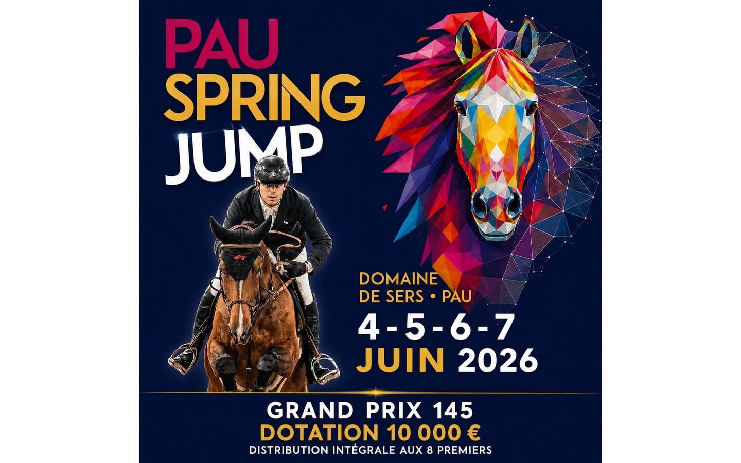 Pau Spring Jump — visuel événement