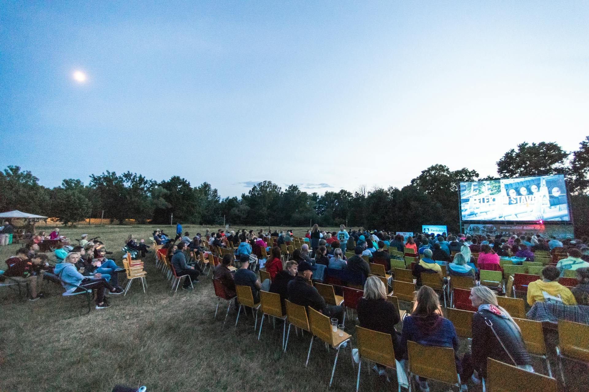 Cinéma en plein air — visuel événement