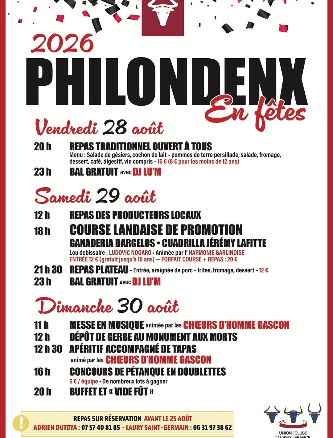 Fêtes communales