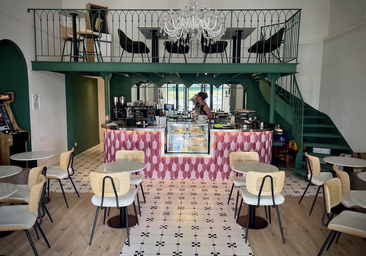 Pixel Art Café et Arcade