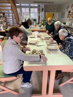 Visite d'un atelier de céramiste, Montrol-Sénard - photo 3