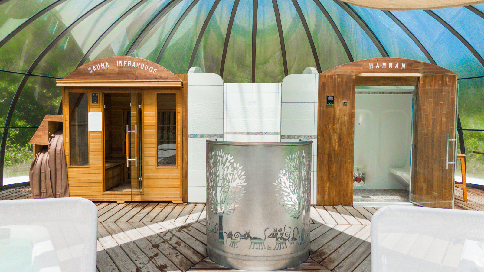 SPA "Bulle Zen" au Moulin des Combes — photo 2