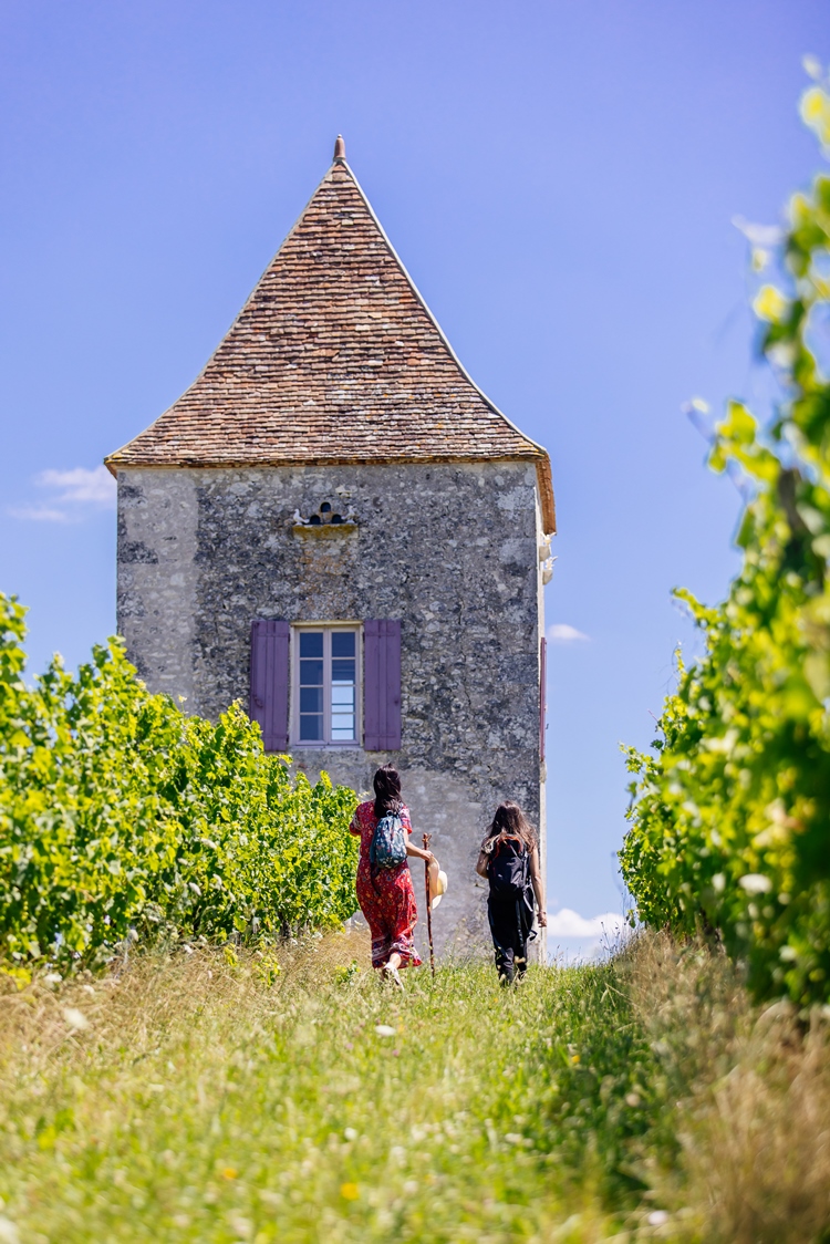 Point de vue du pigeonnier Jean de Blanc, Saint-Astier - photo 2