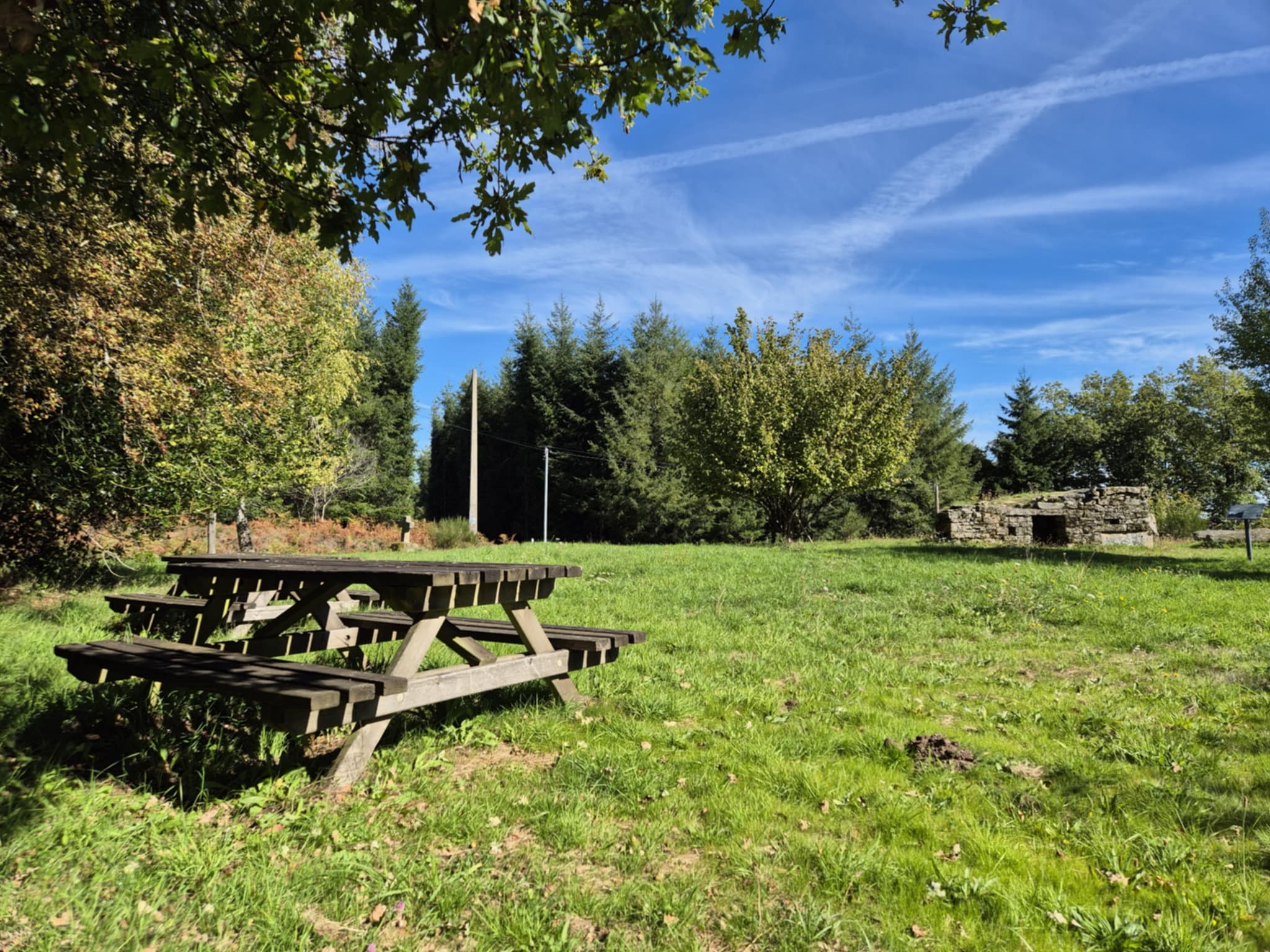 Aire de pique nique de Soubrebost