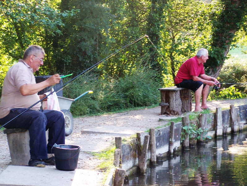 Pêche en étang moulin de Boissonnie