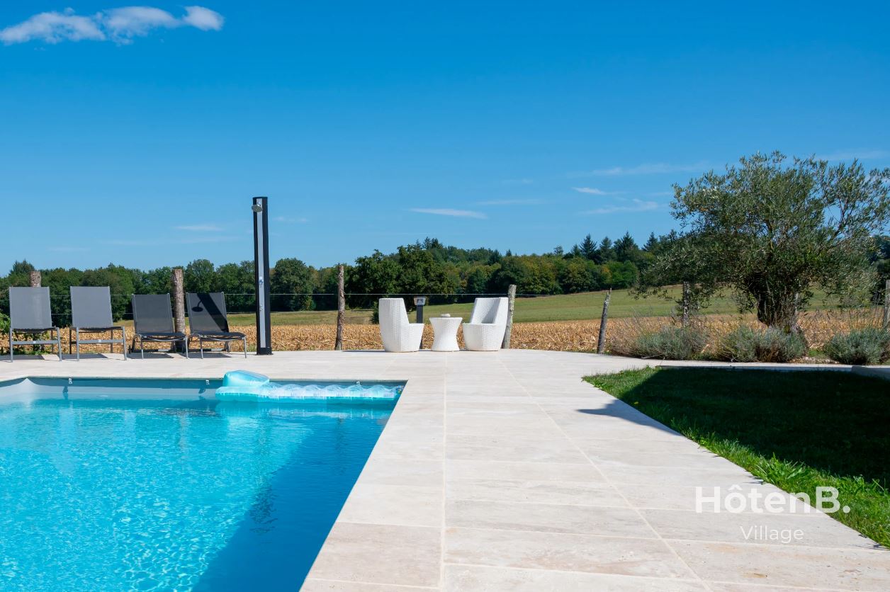 Maison 'Les Lièvres': Oasis de détente climatisée avec Piscine & Jacuzzi - photo 5