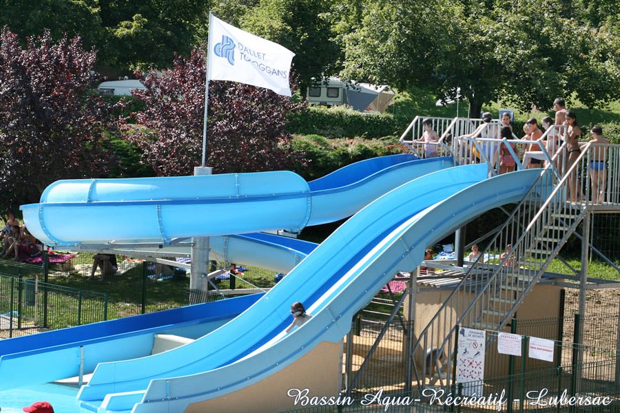 Piscine et bassin aquarécréatif d'été de Lubersac, Lubersac - photo 4