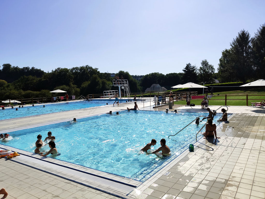 Piscine municipale de la Peyre à Uzerche, Uzerche