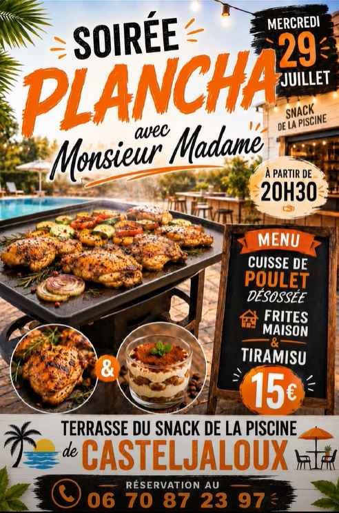 Soirée plancha