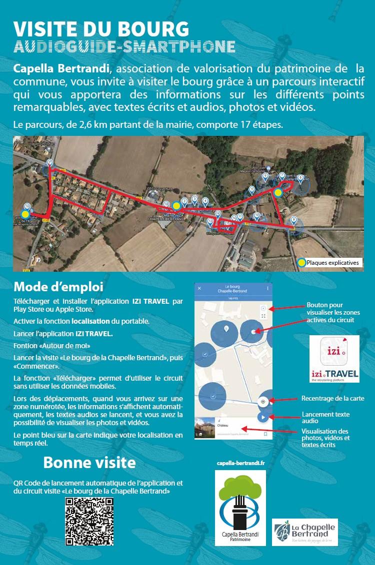 Visite audio-guidée du bourg de La-Chapelle-Bertrand