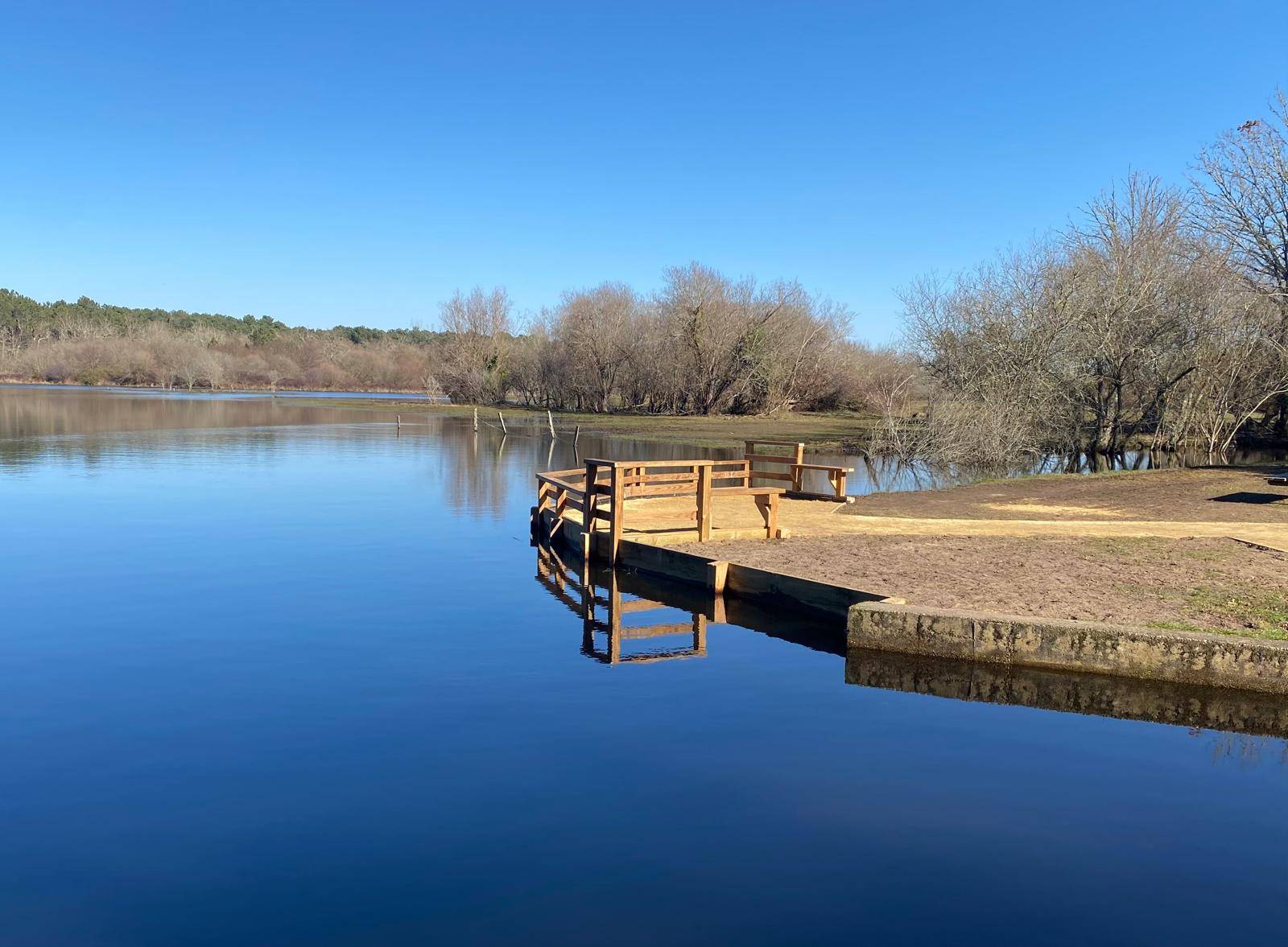 Ponton de pêche de l'étang du Bourg Vieux - Bias - photo 3