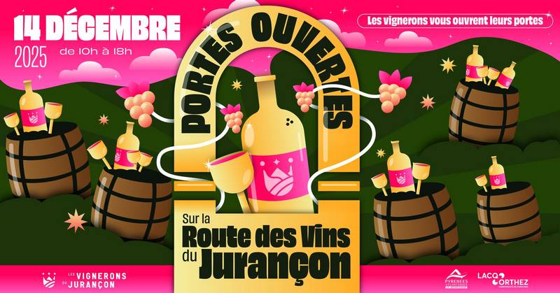 Portes ouvertes en Jurançon