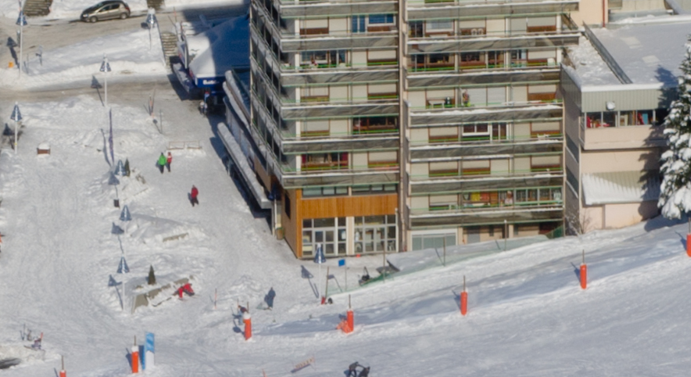Secours sur piste de Gourette