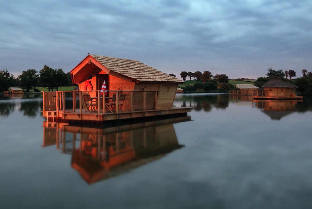 Les Cabanes sur l'Eau du Village Flottant, Pressac - photo 13