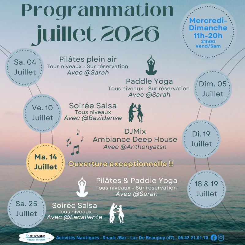 Paddle Yoga à Activague