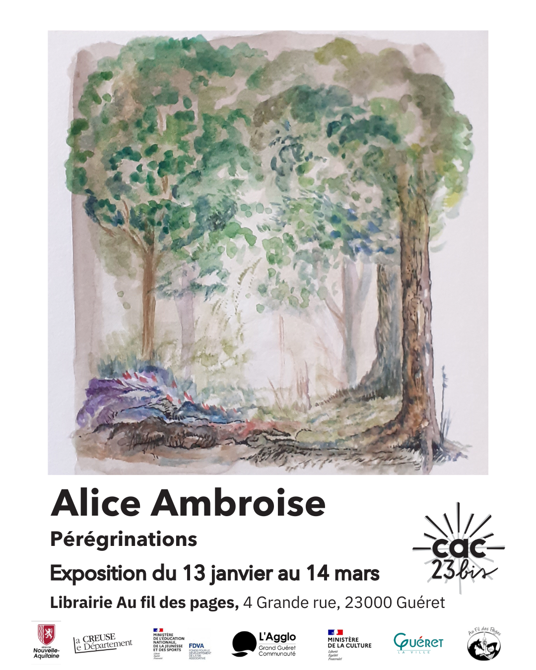 Exposition Pérégrinations