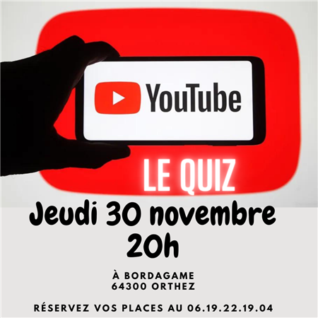  Quiz : Perdu sur youtube