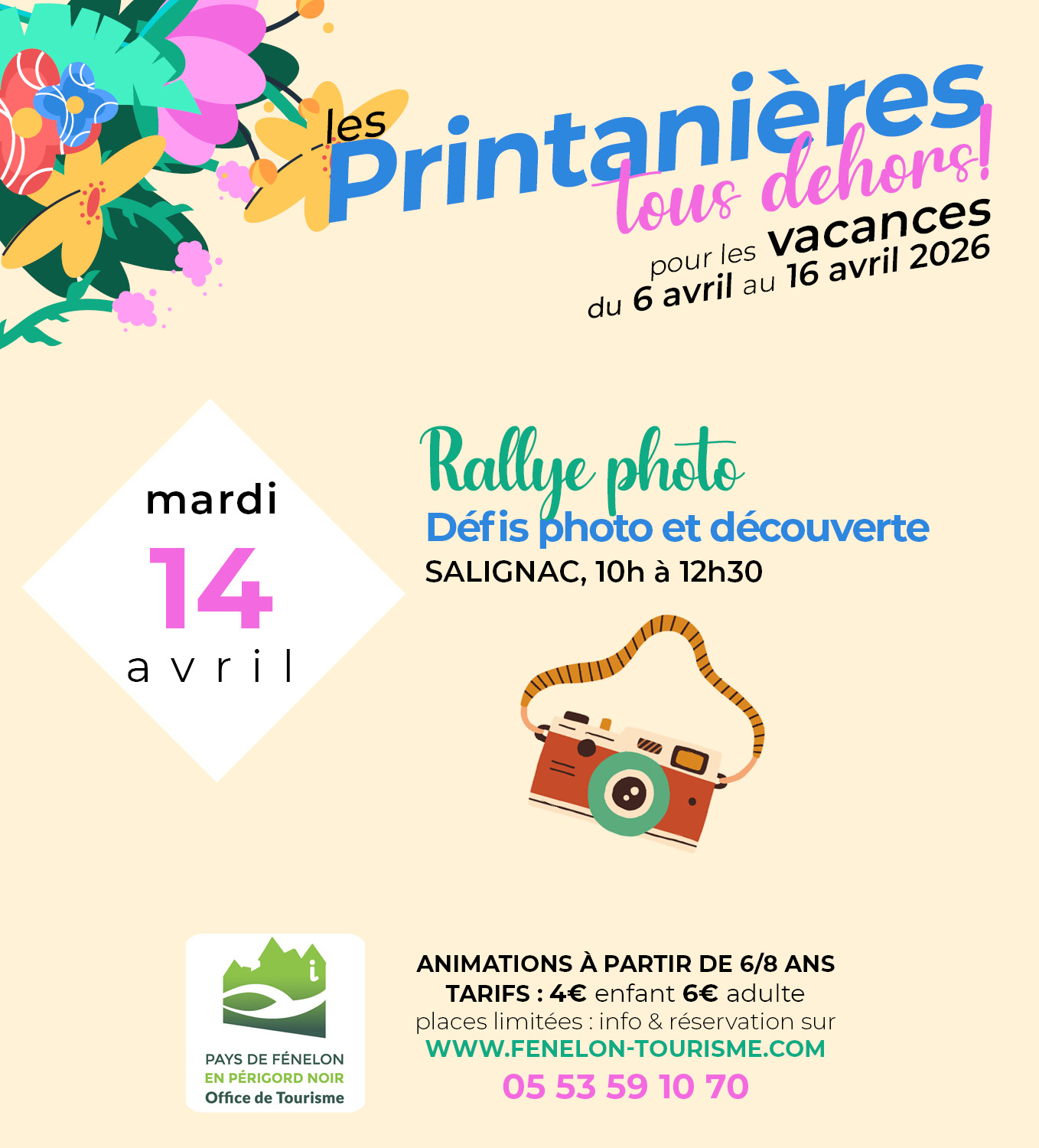 Les Printanières 2026 - Rallye Photo à Salignac