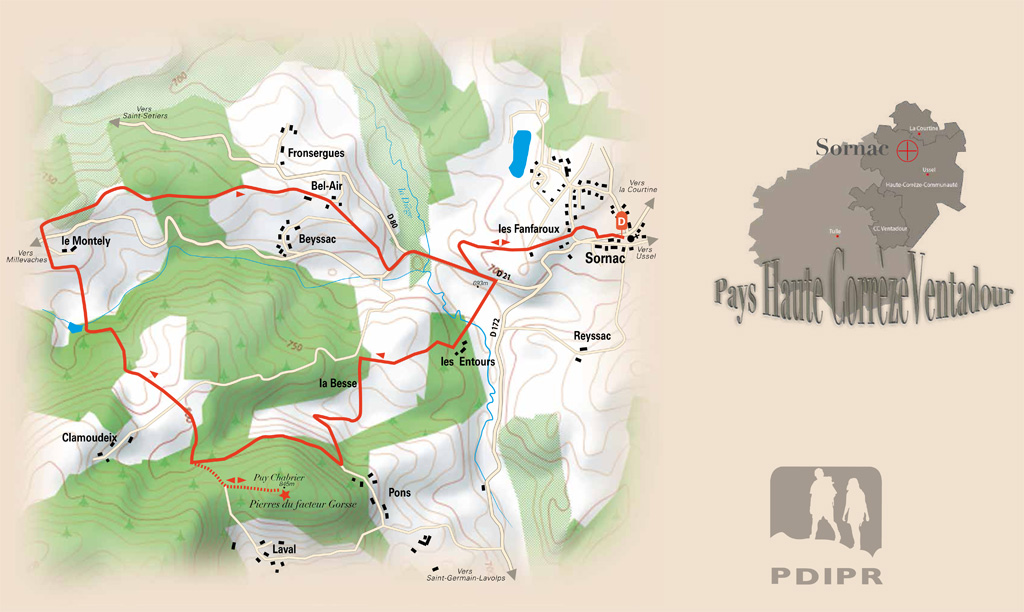 Sur les pas du facteur Gorsse - 13 km, Sornac - photo 2