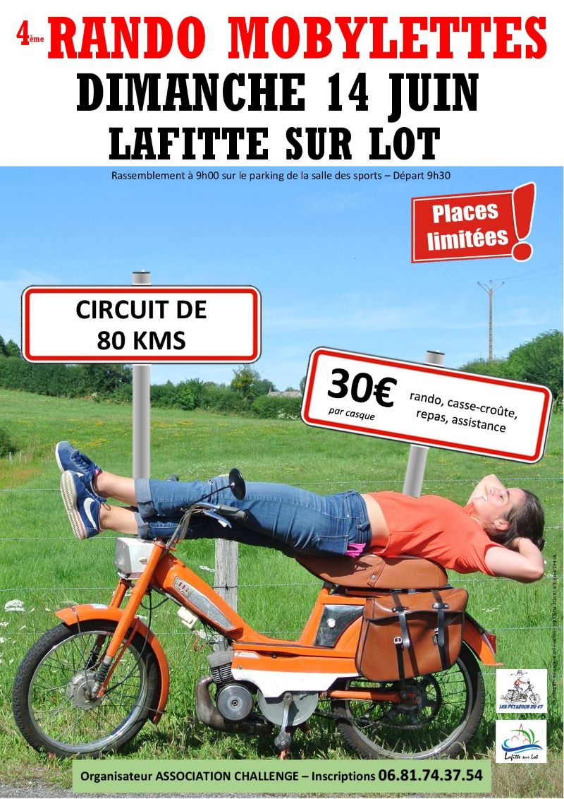 4ème Rando Mobylettes — visuel événement