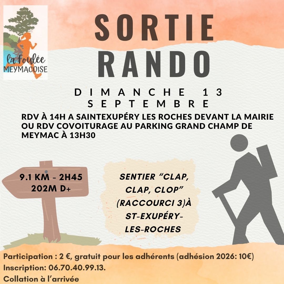 Randonnée du 13 septembre