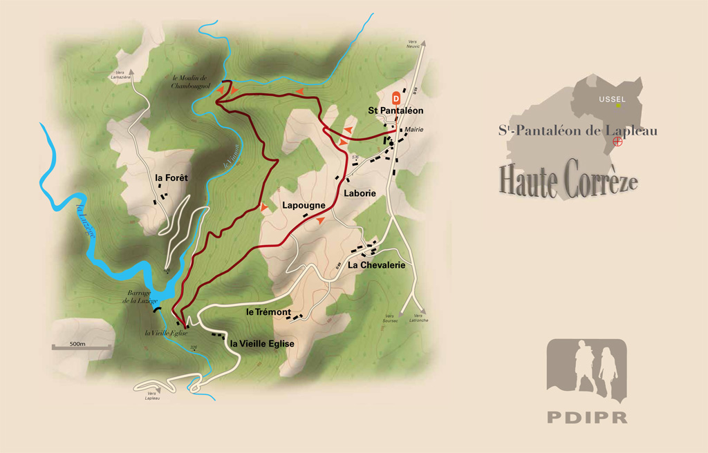Sentier des charbonniers, Saint-Pantaléon-de-Lapleau - photo 4