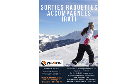 Sortie raquettes accompagnées Sortie raquettes accompagnées