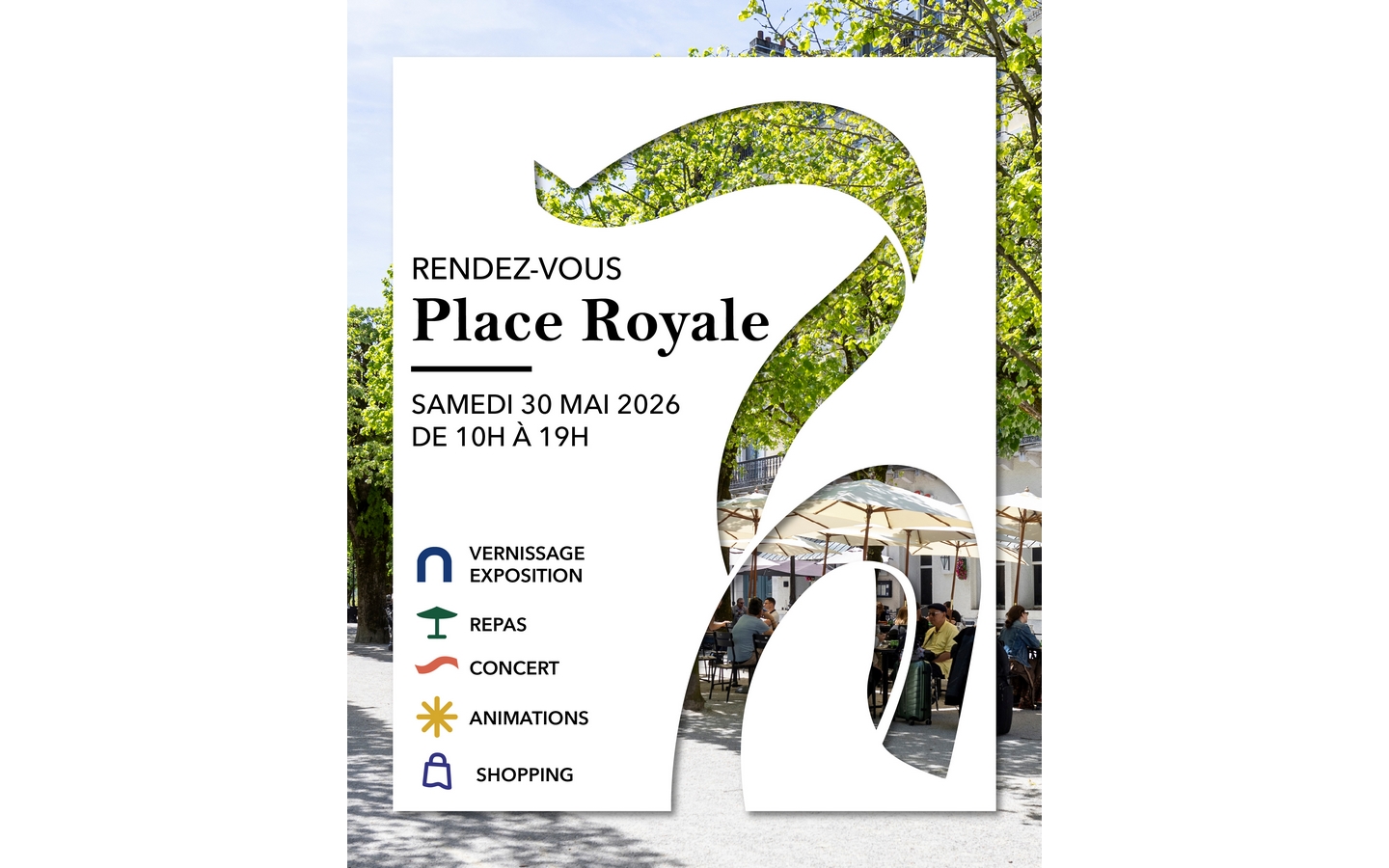 La Place Royale en fête — visuel événement