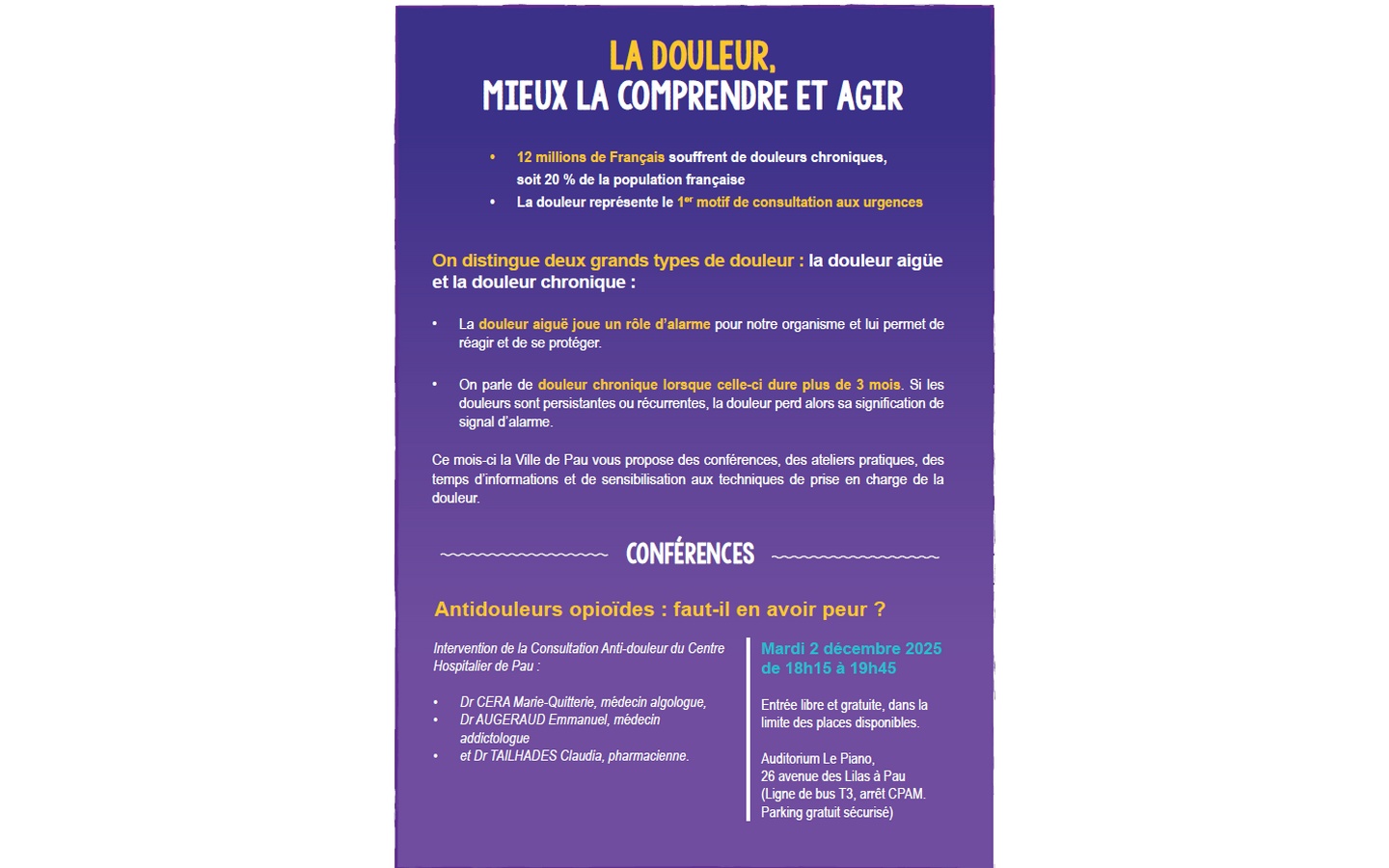 RDV santé - Conférence 