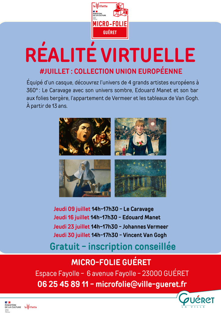 Réalité Virtuelle à la Micro Folie