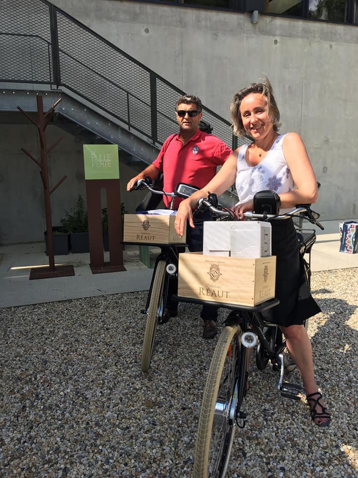 Parcours à vélo éléctrique au Château Réaut — photo 2