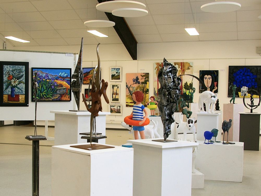 Exposition de peinture et sculpture — visuel événement