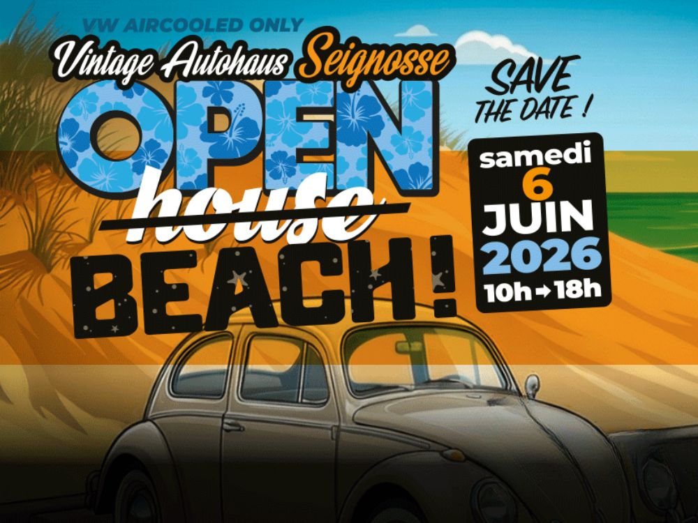Open Beach Vintage Autohaus Seignosse — visuel événement