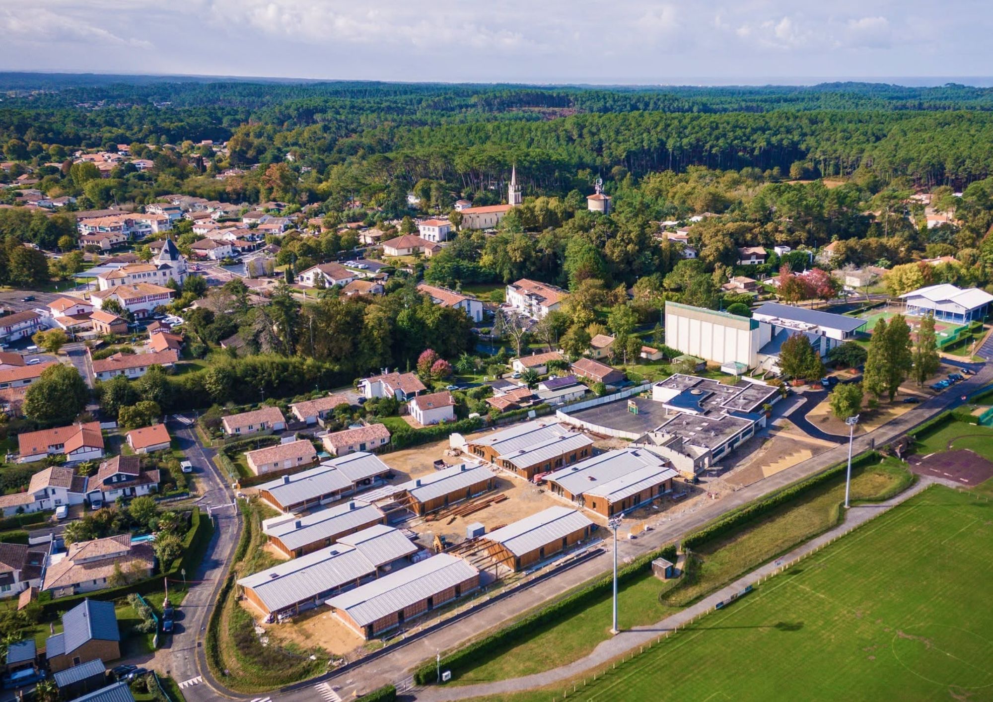 Inauguration de l'école des deux étangs