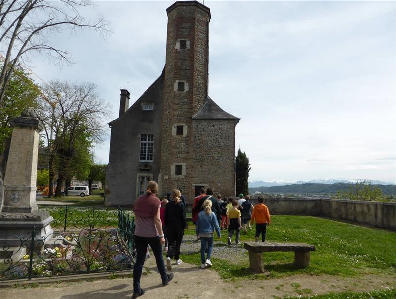 Les remparts de la cité de Lescar