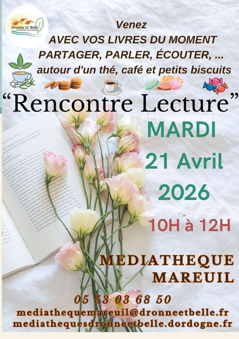 Rencontre lecture — visuel événement
