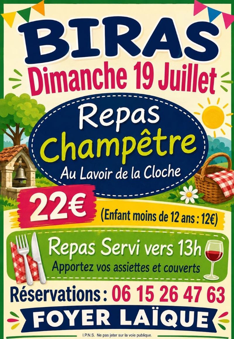 Repas champêtre