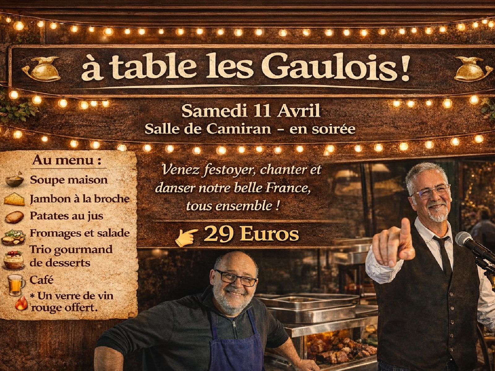 Repas des Gaulois