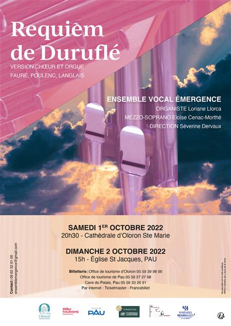 Concert autour du requiem de Maurice Durufle