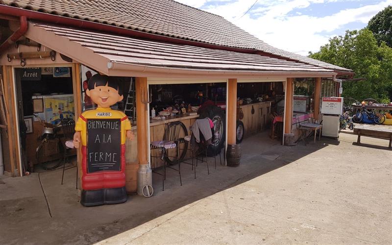 Au restaurant de la ferme Mignaburia