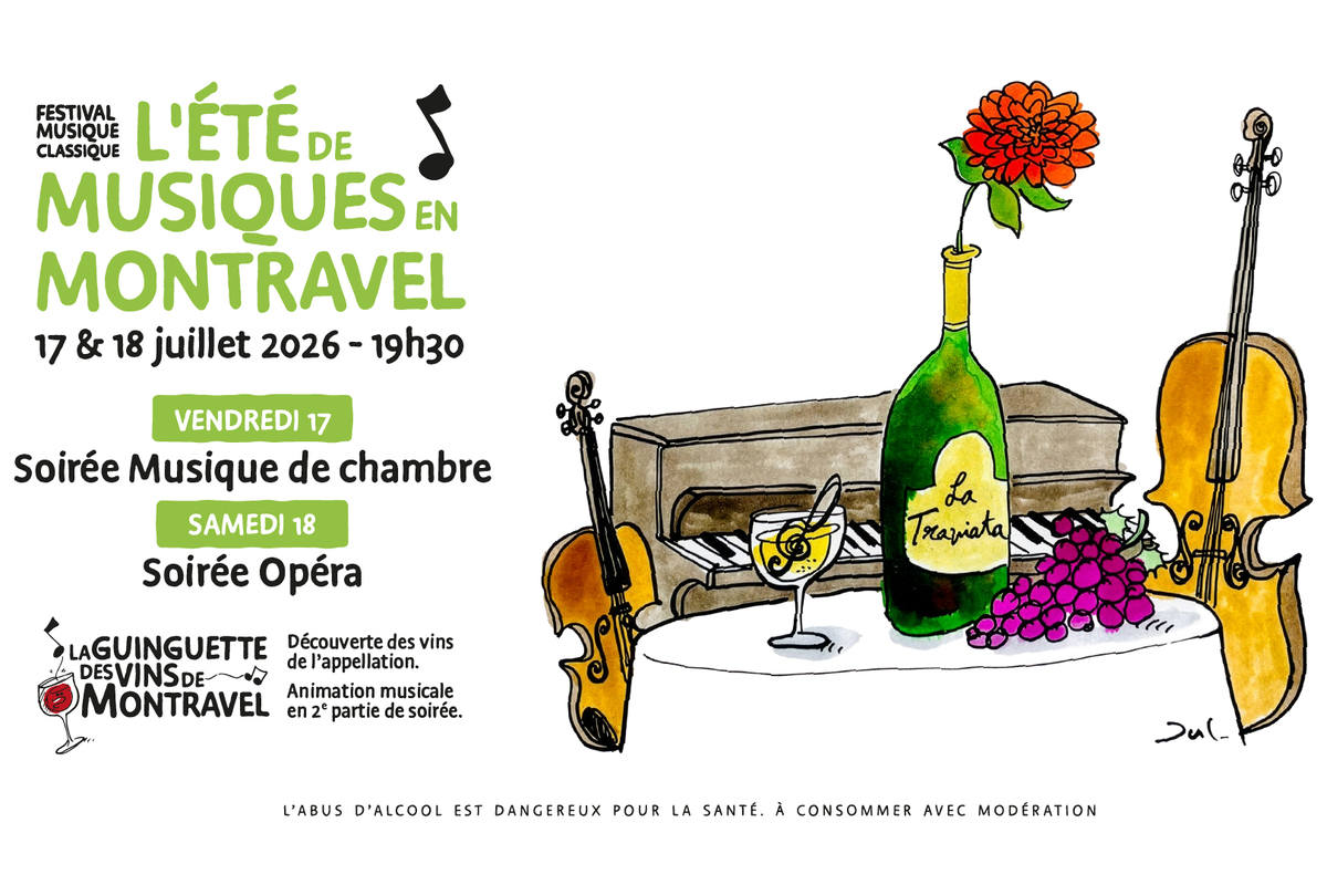 L'été de Musiques en Montravel | Soirée Musique de Chambre